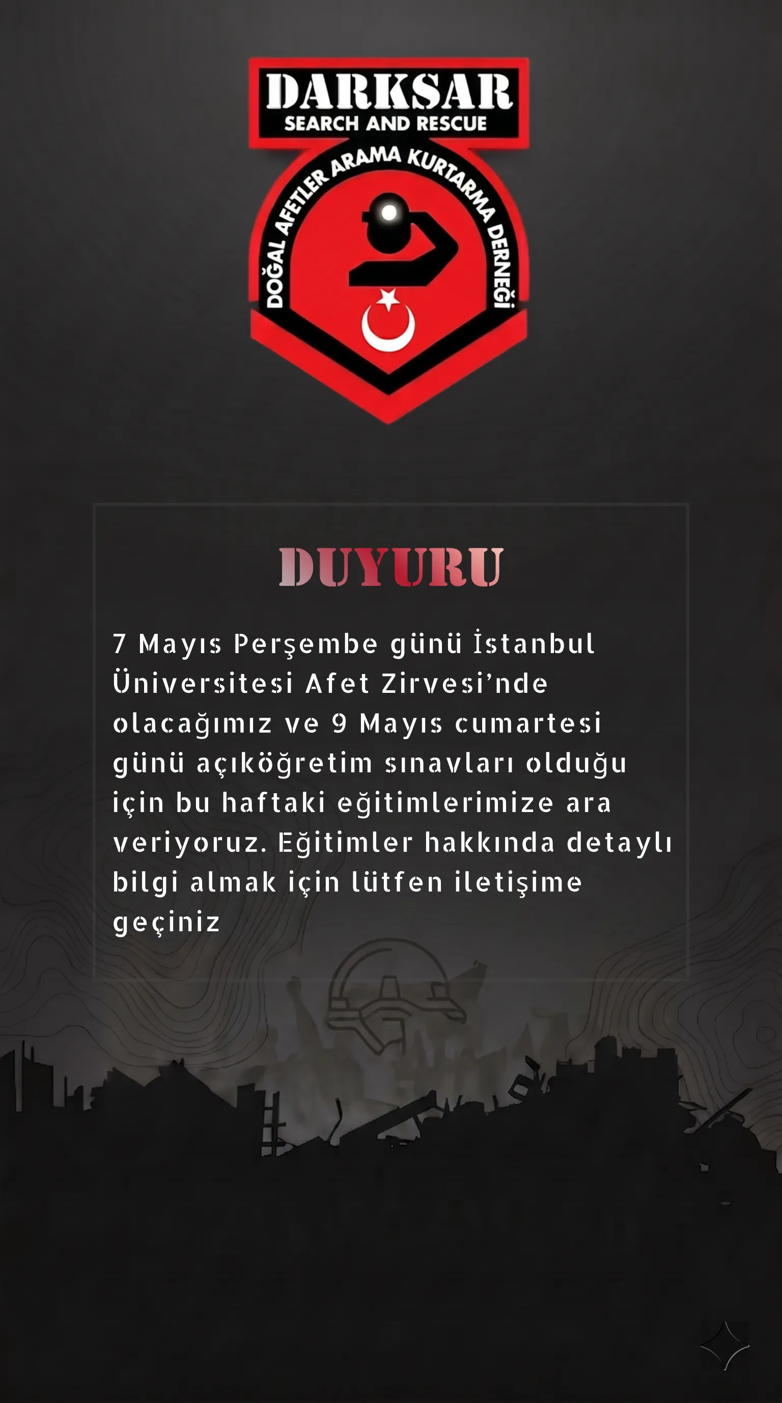 Eğitim Duyurusu